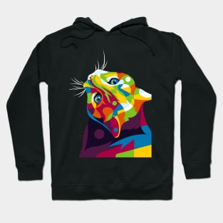 Cute Cat Stare Hoodie